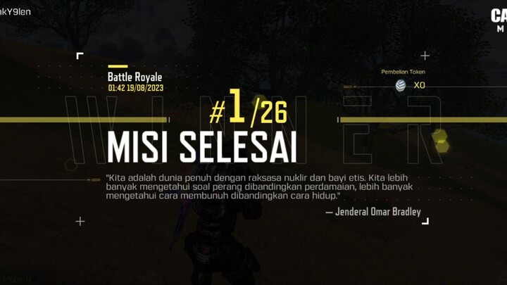 I stayed up all night How come I got a Solo Match? Win Again?Call Of Duty Mobile Indonesia