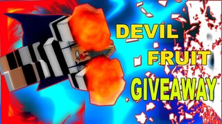 Huge Devil Fruit Giveaway & Leaking My Secret Big Giveaway !  | One Piece Pirates Wrath | ROBLOX
