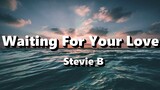 Waiting For Your Love - Stevie B ( Lyrics )