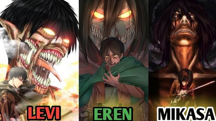 TERUNGKAP SEMUA KARAKTER TITAN DI Attack On Titan - 😱