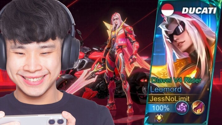 SAVAGE Review Skin Ducati Leomord Rp2,500,000 (Mobile Legends)