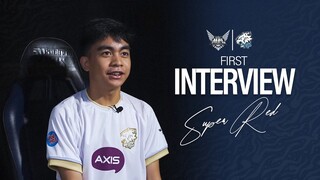 #FIRSTINTERVIEW SUPER RED