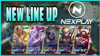 NEW LINE UP NG NEXPLAY SOLID! | MAS MALAKAS NGA BA? | MLBB!