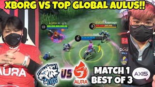 WOHH X-BORG KELUAR DI MPL TERHARU GW!! TAPI TOP 1 AULUS DI KASI AULUS GMN INI-- EVOS VS AURA MATCH 1