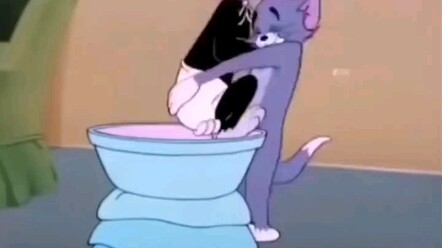 Personifikasi Tom dan Jerry　Tom Butch Spanking Play