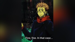 jujutsukaisen jujutsukaisenedit itadori itadoriyuuji sukuna sukunaryomen anime animeedit fyp fypシ f