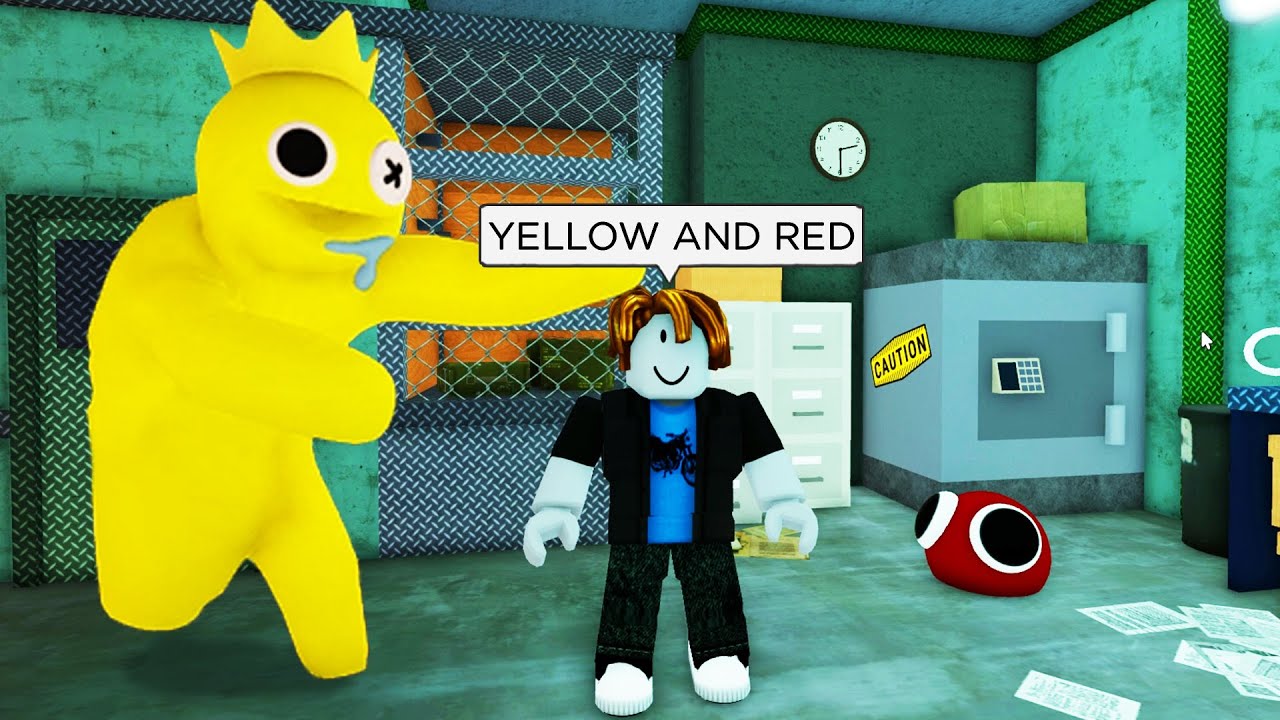 MONSTER NIGHTMARE GREEN + *NEW* RED PURPLE JUNIOR Rainbow Friends Chapter 2  Concept Roblox 