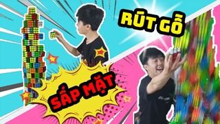 Trò chơi rút gỗ phiên bản RUBIK || RUBIK BMT (ft. Tuấn Tỉnh Táo)