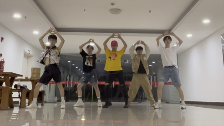 Queencard's practice room at the Mainland Entertainment Male Sports Arena