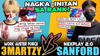 SANFORD DINUROG SI 3MARTZY SA RANK! [NEXPLAY 2.0 vs. WORK AUSTER FORCE] ~ Mobile Legends