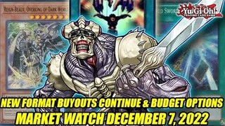 New Format Buyouts Continue & Budget Options! Yu-Gi-Oh! Market Watch December 7, 2022