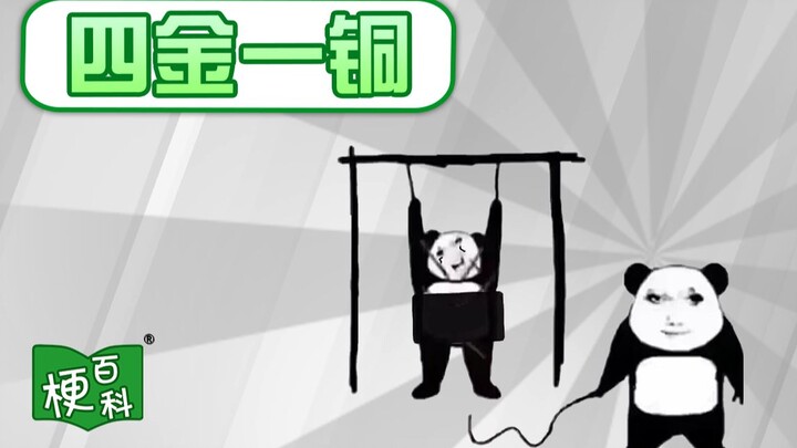 【梗百科】四金一铜是啥梗？