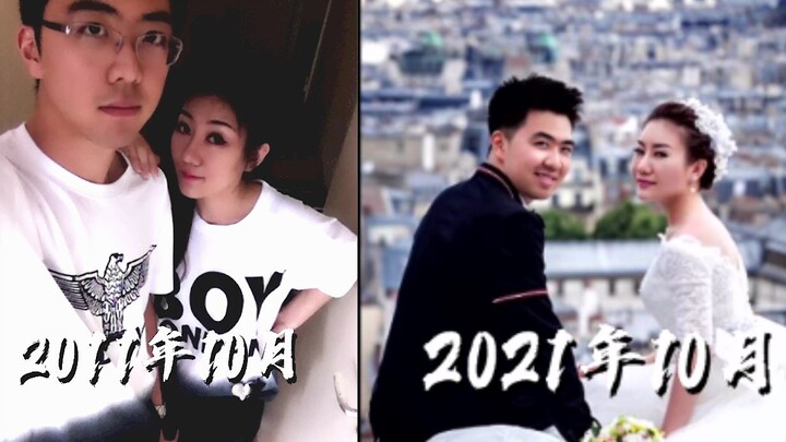 Pada usia 23 tahun, kami bertemu di Paris dan berjalan berpegangan tangan selama sepuluh tahun.....