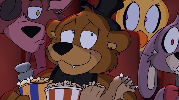 Saat Freddy dan Teman-temannya berada di Bioskop - Animasi FNAF [Tony Crynight]