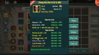 VÕ LÂM 1 MOBILE - SOI CÁCH BUILD NGA MY CHƯỞNG SET KIM THỦY - BUILD SAO CHO HIỆU