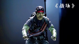 玩具士兵离奇复活，对着主人发起了攻击！惊悚片《战场》