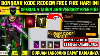 KODE REDEEM FREE FIRE TERBARU 22 SEPTEMBER 2022 HARI INI