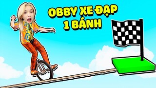 Robox Nhưng Bạn Chạy " XE ĐẠP 1 BÁNH " Để Obby SIÊU KHÓ !!!