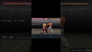 Tekken 7 global mod | jin kazama death combo with notation #ppsspp #jinkazama #tekken