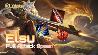 【AOV】ELSU BUILD SPEED | ARENA OF VALOR | LiênQuân | ROV | 傳說對決