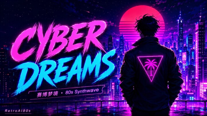 💜 Cyber Dreams｜80年代霓虹赛博梦境 Synthwave / Dreamwave