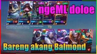 ML Pemanasan bareng Akang Balmond