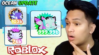 Pet Simulator X - ROBLOX - NEW AXOLOTL PET SA OCEAN UPDATE