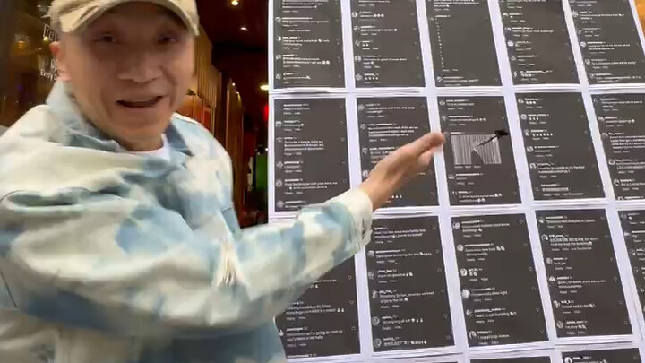 TikTok 英国伦敦中国老板抽象广告视频第20集爆爆火美食届影帝paul哥舞动奇迹点亮美国总统拜登幸运之神