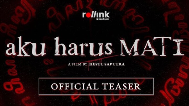 Aku Harus Mati Bahasa Indonesia