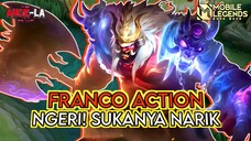 HARI - HARI NARIK KOLOR ORANG❗I AM NOT HERO ONE SHOOT ONE KILL - FRANCO MOBILE LEGENDS