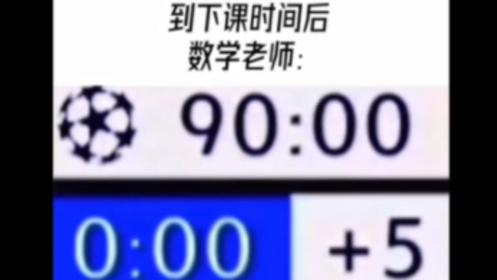 Thời gian trong mắt giáo viên toán học