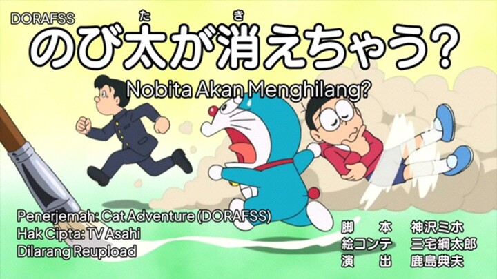 Doraemon Sub Indo Episode 850AB "Tidak apa-apa tampa doraemon!? & Nobita akan menghilang? "
