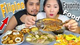 Crispy Fried Tilapia + Super Delicious Tokwat Baboy and Pork Sinigang/ Filipino Food / Pinoy Mukbang