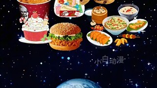 星球动画之小地球的食物被抢走