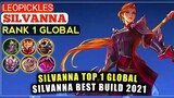 Silvana Tank Meta Play by LEOPICKLES Top 1 Global Silvanna - MLBB