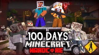 TÔI ĐÃ SỐNG SÓT SAU ĐẠI DỊCH ZOMBIE😈 TRONG MINECRAFT 100 NGÀY SINH TỒN SIÊU KHÓ❗❗