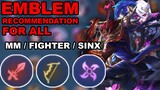 Marksman / Fighter / Assassin ALL HEROES NEW BEST EMBLEM | MLBB