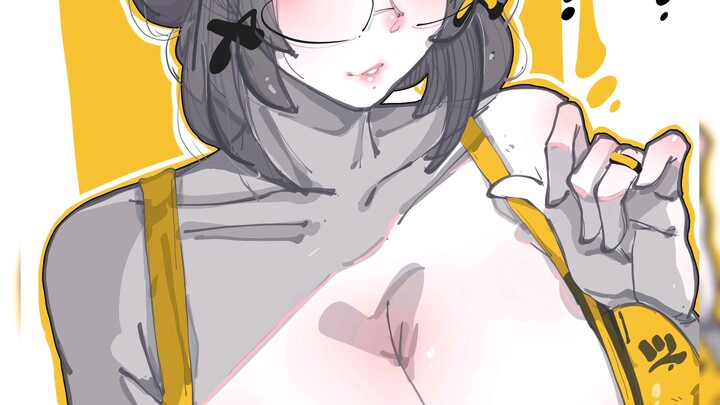 3210 - 黄 / yellow21 Dec 2025#画画 #doodle