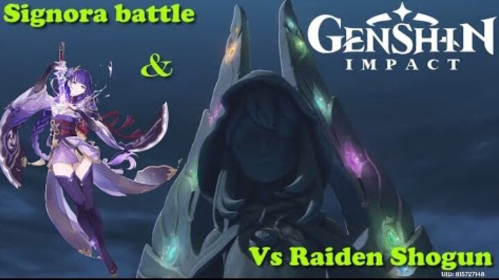 Genshin Impact | Epic Scene, Epic Battle Raiden Shogun | Part1
