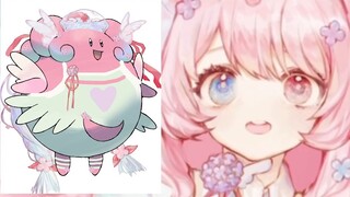 This is the virtual anchor I single-promoted. She said she was going to make Pokémon.