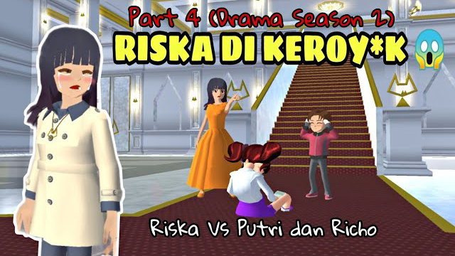 Putri Yang Menderita (Part 4 Season 2 Drama Sakura School Simulator)