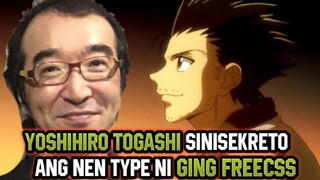 Yoshihiro Togashi Sinisekreto Ang Nen Type Ni Ging Freecss !! Ang Bagong Nen Chart