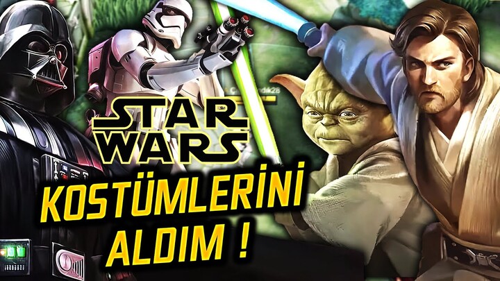 BÜTÜN STAR WARS KOSTÜMLERİNİ ALDIM ! BİNLERCE ELMAS GİTTİ | MOBILE LEGENDS