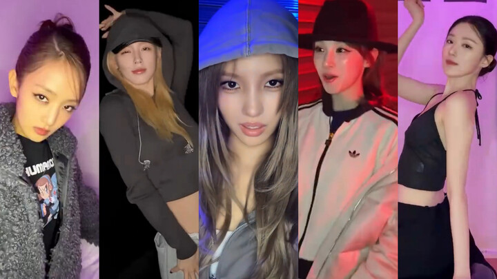 i-DLE’s five members, each in their own unique color, are all set! See you at tomorrow’s Seoul conce