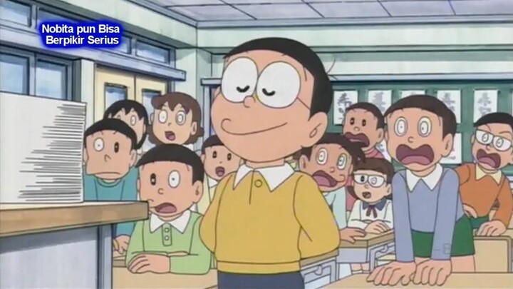 Doraemon Bahasa Indonesia Terbaru 2021 (No Zoom) | Nobita Pun Bisa Berpikir Serius!