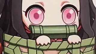 Nezuko jadi chibi kawaii😖❤