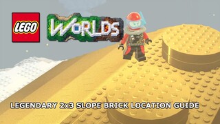 Legendary 2x3 Slope Brick Location Guide - LEGO Worlds