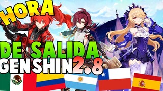 HORA DE SALIDA 2.8 LATAM I Genshin Impact