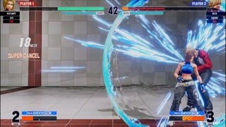 KOF15　チャンピオン　ブルーマリー　２７Hitクイックコンボ