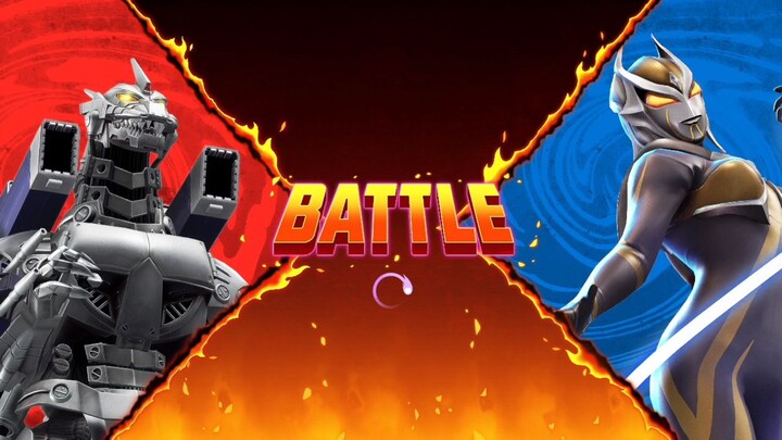 MECHAGODZILLA (KIRYU) VS CARMEARA - GIGABASH